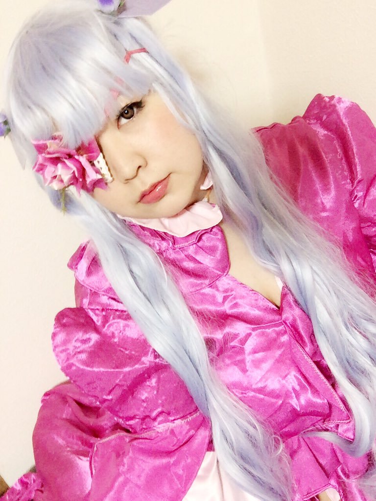 1girl barasuishou hair_ornament lips long_hair looking_at_viewer realistic silver_hair solo upper_body