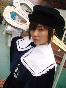 Rating: Safe Score: 0 Tags: black_headwear hat looking_at_viewer solo souseiseki top_hat upper_body User: admin