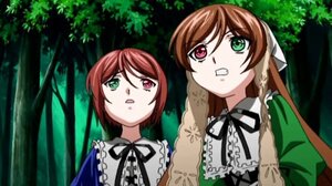 Rating: Safe Score: 0 Tags: 2girls black_ribbon brown_hair dress green_dress green_eyes heterochromia image long_hair long_sleeves looking_at_viewer multiple_girls open_mouth outdoors pair red_eyes ribbon short_hair siblings sisters souseiseki suiseiseki tree twins User: admin