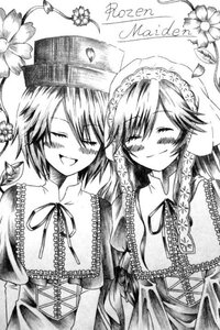 Rating: Safe Score: 0 Tags: 2girls blush braid closed_eyes flower greyscale hat hong_meiling image long_hair monochrome multiple_girls open_mouth pair short_hair siblings sisters smile souseiseki suiseiseki User: admin