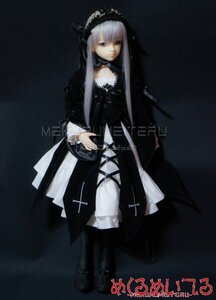 Rating: Safe Score: 0 Tags: 1girl bangs black_dress closed_mouth doll dress expressionless frills full_body gothic gothic_lolita lolita_fashion long_hair long_sleeves looking_at_viewer solo standing suigintou very_long_hair User: admin