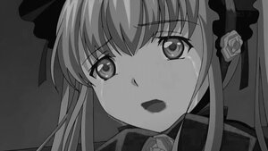 Rating: Safe Score: 0 Tags: 1girl auto_tagged close-up face flower greyscale hairband image long_hair looking_at_viewer monochrome open_mouth portrait rose shinku simple_background solo suigintou User: admin