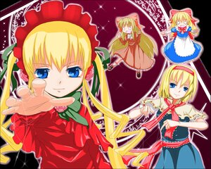 Rating: Safe Score: 0 Tags: 1girl 4girls alice_margatroid blonde_hair blue_eyes bow capelet commentary_request crossover doll dress frills hair_bow hairband hourai_doll image long_hair long_sleeves looking_at_viewer multiple_girls o_o outstretched_arm red_dress rozen_maiden shanghai_doll shinku short_hair smile solo touhou ultra_no_ani User: admin