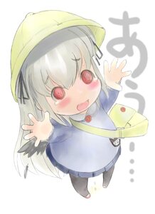 Rating: Safe Score: 0 Tags: 1girl auto_tagged bag blush chibi image kindergarten_uniform long_hair red_eyes school_hat skirt solo striped suigintou tears User: admin