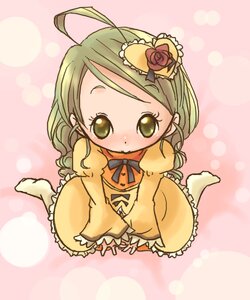 Rating: Safe Score: 0 Tags: 1girl ahoge apron artist_request blush bow dress flower frills full_body green_hair image kanaria long_sleeves looking_at_viewer pink_background ribbon rose rozen_maiden solo yellow_dress yellow_eyes User: admin