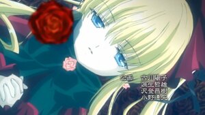 Rating: Safe Score: 0 Tags: 1girl blonde_hair blue_eyes blurry bow depth_of_field flower image long_hair looking_at_viewer pink_flower pink_rose red_flower red_rose rose rose_petals shinku solo User: admin