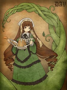 Rating: Safe Score: 0 Tags: 1girl auto_tagged brown_hair dress drill_hair frills green_dress green_eyes heterochromia image long_hair long_sleeves red_eyes ringlets solo suiseiseki twin_drills very_long_hair watering_can User: admin