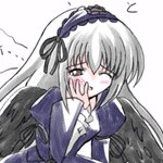 Rating: Explicit Score: 0 Tags: 1girl dress grey_hair identity_censor image long_hair long_sleeves mosaic_censoring pixel_art pixelated ribbon solo suigintou wings User: admin