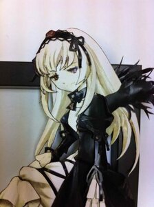 Rating: Safe Score: 0 Tags: 1girl black_dress black_ribbon black_wings blonde_hair closed_mouth dress expressionless frills hairband image lolita_fashion long_hair long_sleeves puffy_sleeves ribbon solo suigintou very_long_hair wings User: admin
