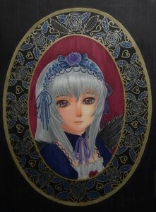 Rating: Safe Score: 0 Tags: 1girl detached_collar flower frills hairband image looking_at_viewer red_eyes ribbon rose silver_hair solo suigintou upper_body User: admin