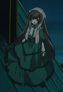 Rating: Safe Score: 0 Tags: 1girl brown_hair dress image long_hair long_sleeves solo suiseiseki very_long_hair User: admin