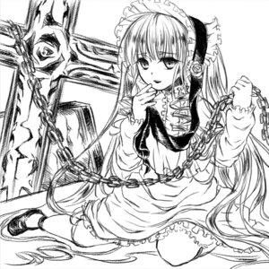 Rating: Safe Score: 0 Tags: 1girl anchor bdsm bondage bound broken broken_chain chain chained cuffs dress flail frills greyscale handcuffs image leash lock long_hair long_sleeves looking_at_viewer monochrome pocket_watch rose shackles shinku sitting slave solo swing very_long_hair wariza User: admin