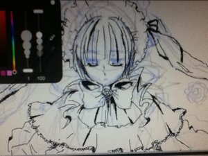 Rating: Safe Score: 0 Tags: 1girl dress frills image long_sleeves monochrome photo shinku solo User: admin