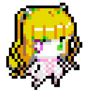 Rating: Safe Score: 0 Tags: 1girl bangs checkered image kirakishou long_hair mosaic_censoring pixel_art smile solo standing User: admin