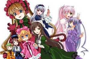 Rating: Safe Score: 0 Tags: 6+girls blonde_hair blue_eyes bow brown_hair dress drill_hair eyepatch frills hairband hat heterochromia hina_ichigo image kanaria long_hair long_sleeves looking_at_viewer multiple multiple_girls open_mouth pink_bow purple_dress red_dress shinku silver_hair smile souseiseki suigintou suiseiseki tagme twins twintails two_side_up very_long_hair wings User: admin