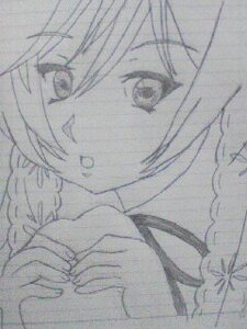 Rating: Safe Score: 0 Tags: 1girl close-up face greyscale hair_between_eyes image monochrome sketch solo suiseiseki traditional_media User: admin