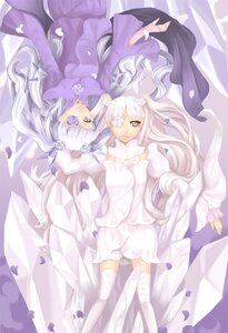 Rating: Safe Score: 0 Tags: 2girls barasuishou dress eyepatch flower image kirakishou long_hair multiple_girls pair purple_flower purple_rose rose silver_hair thighhighs very_long_hair white_dress white_hair yellow_eyes User: admin