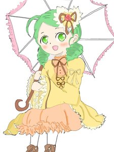 Rating: Safe Score: 0 Tags: 1girl :d black_umbrella blush boots dress flower full_body green_eyes green_hair holding holding_umbrella hydrangea image kanaria long_sleeves looking_at_viewer open_mouth parasol rain raincoat red_umbrella ribbon rubber_boots shared_umbrella smile solo transparent transparent_umbrella umbrella white_background User: admin