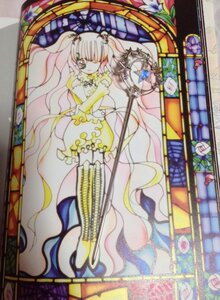 Rating: Safe Score: 0 Tags: 1girl dress flower image kirakishou long_hair one_eye_closed pink_hair rose solo stained_glass traditional_media twintails very_long_hair User: admin