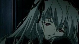 Rating: Safe Score: 0 Tags: 1girl bangs black_ribbon close-up closed_mouth eyebrows_visible_through_hair hair_ribbon half-closed_eyes image long_hair looking_at_viewer ribbon solo suigintou User: admin