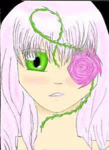 Rating: Safe Score: 0 Tags: 1girl auto_tagged barasuishou blush flower green_eyes image looking_at_viewer pink_hair solo User: admin
