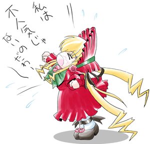 Rating: Safe Score: 0 Tags: 1girl >_< blonde_hair blush bonnet bow chibi closed_eyes dress drill_hair flower flying_sweatdrops full_body image long_hair long_sleeves open_mouth red_dress rose shinku simple_background solo striped twintails white_background User: admin