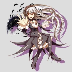Rating: Safe Score: 0 Tags: 1girl dress fujiwara_no_mokou full_body image long_hair outstretched_arm outstretched_hand solo suigintou thighhighs very_long_hair User: admin