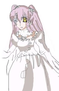 Rating: Safe Score: 0 Tags: 1girl dress eyepatch flower frills image kirakishou long_hair long_sleeves looking_at_viewer pink_hair simple_background solo ultimate_madoka very_long_hair white_background yellow_eyes User: admin