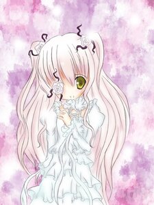 Rating: Safe Score: 0 Tags: 1girl dress expressionless eyepatch flower frills image kirakishou long_hair long_sleeves looking_at_viewer pink_hair rose solo two_side_up very_long_hair white_dress yellow_eyes User: admin