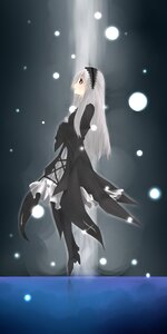 Rating: Safe Score: 0 Tags: 1girl black_dress boots dress frills full_moon gothic_lolita hairband image long_hair long_sleeves moon night silver_hair solo suigintou wings User: admin