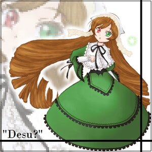 Rating: Safe Score: 0 Tags: 1girl artist_name black_ribbon brown_hair dress drill_hair frills green_dress green_eyes heterochromia image long_hair long_sleeves looking_at_viewer red_eyes ribbon solo standing suiseiseki twintails very_long_hair User: admin