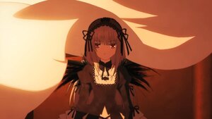 Rating: Safe Score: 0 Tags: 1girl bangs black_dress black_ribbon black_wings closed_mouth dress eyebrows_visible_through_hair frills hairband image juliet_sleeves lolita_hairband long_hair long_sleeves looking_at_viewer puffy_sleeves ribbon solo suigintou wings User: admin