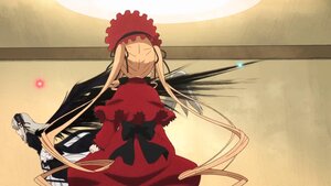 Rating: Safe Score: 0 Tags: 2girls blonde_hair dress image long_hair long_sleeves multiple_girls pair shinku suigintou twintails very_long_hair User: admin