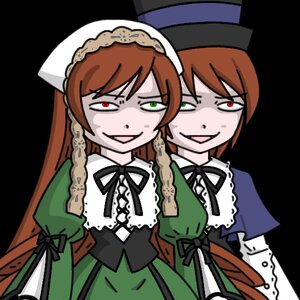 Rating: Safe Score: 0 Tags: 2girls braid brown_hair dress green_dress green_eyes hat heterochromia image long_hair long_sleeves multiple_girls open_mouth pair red_eyes short_hair siblings simple_background sisters smile souseiseki suiseiseki twins User: admin