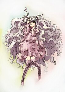 Rating: Safe Score: 0 Tags: 1girl boots cross-laced_footwear dress flower frills hair_flower hair_ornament image kirakishou long_hair pink_hair solo thigh_boots very_long_hair wavy_hair yellow_eyes User: admin