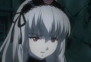 Rating: Safe Score: 0 Tags: 1girl bangs black_ribbon closed_mouth flower hair_ribbon hairband image long_hair looking_at_viewer ribbon rose solo suigintou User: admin