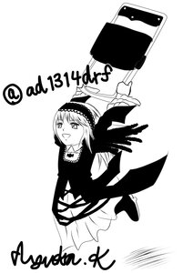 Rating: Safe Score: 0 Tags: 1girl :d black_wings dress frills greyscale hairband image lolita_hairband long_sleeves looking_at_viewer monochrome open_mouth smile solo striped suigintou white_background wings User: admin