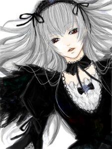 Rating: Safe Score: 0 Tags: 1girl auto_tagged black_ribbon dress flower frills gothic_lolita hairband image joints lace lips lolita_fashion lolita_hairband long_hair long_sleeves looking_at_viewer red_eyes ribbon rose silver_hair solo suigintou upper_body User: admin