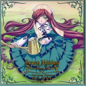 Rating: Safe Score: 0 Tags: 1girl dress frills grass green_dress green_eyes head_scarf heterochromia image long_hair long_sleeves looking_at_viewer red_eyes ribbon smile solo suiseiseki very_long_hair watering_can User: admin