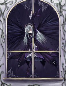 Rating: Safe Score: 0 Tags: 1girl auto_tagged black_wings dress flower hairband holding holding_sword holding_weapon image long_hair long_sleeves looking_at_viewer red_eyes rose silver_hair solo suigintou sword weapon wings User: admin