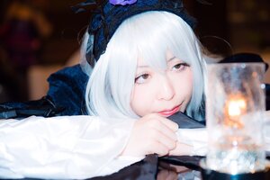 Rating: Safe Score: 0 Tags: 1girl blurry blurry_background blurry_foreground brown_eyes closed_mouth depth_of_field lips long_sleeves looking_at_viewer photo solo suigintou white_hair User: admin