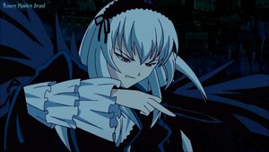 Rating: Safe Score: 0 Tags: 1girl black_wings dress frilled_sleeves frills hairband image long_sleeves red_eyes ribbon solo suigintou upper_body wings User: admin