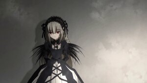 Rating: Safe Score: 0 Tags: 1girl black_dress black_ribbon black_wings closed_mouth dress flower hairband image juliet_sleeves long_hair long_sleeves looking_at_viewer puffy_sleeves red_eyes ribbon rose silver_hair solo suigintou wings User: admin