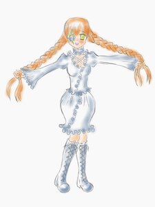 Rating: Safe Score: 0 Tags: 1girl boots braid cross-laced_footwear dress frills full_body green_eyes image kirakishou knee_boots lace-up_boots long_hair long_sleeves puffy_sleeves solo standing striped twin_braids white_footwear User: admin