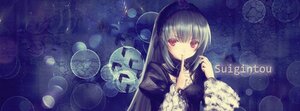 Rating: Safe Score: 0 Tags: 1girl dress finger_to_mouth image long_hair long_sleeves looking_at_viewer red_eyes smile solo suigintou User: admin