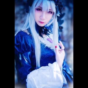 Rating: Safe Score: 0 Tags: 1girl black_border blurry closed_mouth depth_of_field dress flower jewelry letterboxed lips long_hair long_sleeves looking_at_viewer nail_polish pillarboxed ring solo suigintou white_hair User: admin