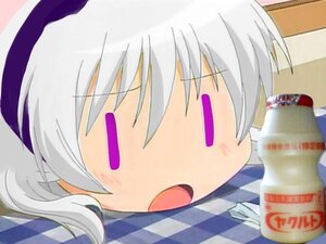 Rating: Safe Score: 0 Tags: 1girl blush bottle checkered checkered_background chibi image open_mouth silver_hair solo suigintou User: admin