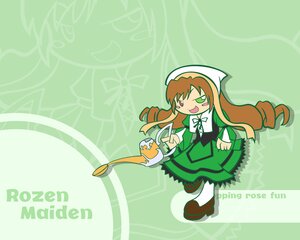 Rating: Safe Score: 0 Tags: 1girl :d brown_hair character_name copyright_name dress english_text full_body green_background green_dress head_scarf image long_hair long_sleeves open_mouth red_eyes smile solo standing suiseiseki very_long_hair watering_can zoom_layer User: admin
