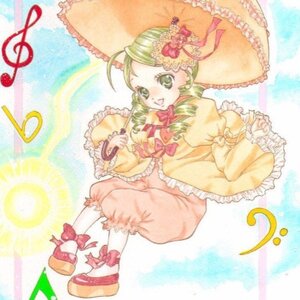 Rating: Safe Score: 0 Tags: 1girl blonde_hair bloomers bow dress drill_hair frilled_pillow frills green_hair heart hina_ichigo image kanaria long_sleeves open_mouth parasol pillow pink_bow rainbow smile solo twin_drills umbrella underwear User: admin