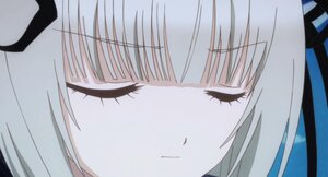 Rating: Safe Score: 0 Tags: 1girl bangs close-up closed_eyes eyebrows_visible_through_hair face hair_ribbon image ribbon silver_hair solo suigintou User: admin